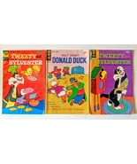 2 Tweety and Silvester #40 1974 &amp; #47 1975, 1 Donald Duck Sept 1970 - $10.76 CAD