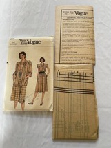 Vogue Very Easy Pattern 8604 Size 8-10-12 Jacket And Dress Uncut Printed... - £8.86 GBP