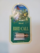 Wooden Bird Call Noisemaker Sound Instrument Chirp With Your Birds Curio... - $10.88