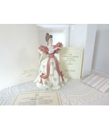 LENOX PORCELAIN FIGURINE FIRST WALTZ AMERICAN FASHION  COA  BOXED 8.5&quot;H - $554.27 MXN