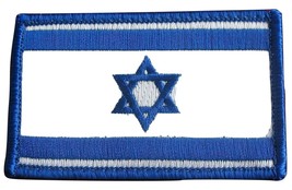 IDF BDU Israel flag embroidered sleeve patch Israeli army genuine velcro... - $13.50
