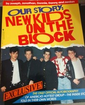 New Kids On The Block Book Our Story Vintage 1990 Collectible Autobiography - £19.95 GBP