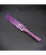 Handmade Purple Leather Spanking Paddle – Flexible &amp; Durable BDSM Impact... - €67,34 EUR
