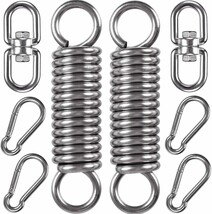 2 Pack Hammock Chair Hanging Kit Swing Spring Hardware, Heavy Duty, Garden - £29.09 GBP