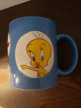 Tweety Bird Large Coffee Mug Cup 97 Warner Bros Studio Puddy Cat Rare - $12.98