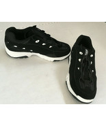 vintage pro wings black  with white sneakers  tennis trainer shoes  tie  - €39,32 EUR