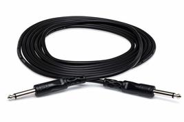 Hosa CPP-105 1/4&quot; TS to 1/4&quot; TS Unbalanced Interconnect Cable, 5 Feet - $9.96