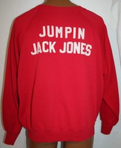 Vintage 80s ULTRA SWEATS Jumpin Jack Jones 50/50 Red Raglan Sleeve SWEAT... - $39.59