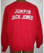 Vintage 80s ULTRA SWEATS Jumpin Jack Jones 50/50 Red Raglan Sleeve SWEAT... - $740.09 MXN
