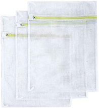 Laundry Bags,  3 Pack (3 Large) Mesh Thick Polyester Wash Bags Premium D... - $12.95