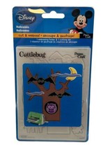 Provo Craft Cuttlebug Disney Halloween Cutting Die/Embossing Folder Bats Owl New - $20.85