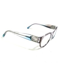 Giorgio Armani Eyeglasses Frames AR7022-H 5245 Clear Blue Purple 52-19-140 - $74.59
