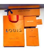 LOUIS VUITTON Authentic Gift Shopping Bags ,Box, Envelope Used Medium Size - £32.70 GBP