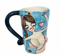 Lollylu coffee mug cup Big Boobs bikini beach bra sexy collectible jugs ... - £27.57 GBP