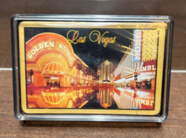 NOS New Vtg Las Vegas Playing Card Golden Nugget  Sealed Deck Hong Kong - £19.98 GBP