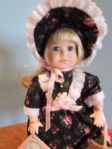 10&quot; Vintage Porcelain Doll Goebel Carol ANNE- &quot;Alyssa&quot; Bonnet - £17.32 GBP