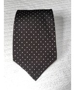 Polo Ralph Lauren Brown Polka Dot  Silk Tie 4 x 57 USA Vintage - $23.99