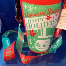 Universal Studios 2022 Happy Holidays Christmas Freestyle Cup Holder Coc... - £21.78 GBP