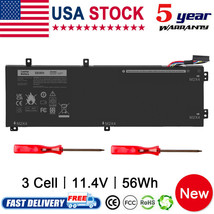 For Dell Xps 15 9550 9560 9570 7590 Precision 5530 Series Battery H5H20 Rrcgw - $42.22