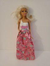 Mattel Barbie Easter Princess doll 1998 Blonde Bunny Floral Dress Spring... - $16.99