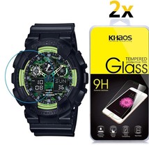 [2 Pack] For Casio G-Shock Tempered Glass Screen Protector - £13.62 GBP