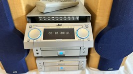 JVC FS-G6 Compact Component System CD AM/FM/ Cassette Recorder W OEM Remote - £233.45 GBP