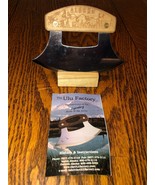 The ULU Factory Alaska ULU With Wood Base-6&quot; Blade-Unused Without Box - $17.63 CAD