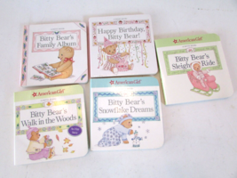 American Girl Asst of 6 Books Bitty Baby Small Board Books Peggy Jo Ackley - $9.85