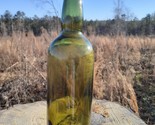 Vintage James Buchanan Liquor Bottle Olive Green - est. 1935-1964 - $18.00