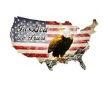 In God we Trust USA Vintage Sign 50&quot; by 32&quot; - $490.05