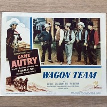 Gene Autry 1952 Wagon Team Lobby Card 11x14 Syd Saylor Pat Buttram - £38.91 GBP