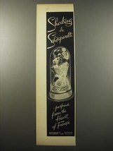 1955 Shocking de Schiaparelli Perfume Ad - perfume from the heart of France - £14.50 GBP
