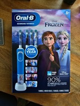 Disney FROZEN II Oral-B Rechargeable Electric Toothbrush w/4 Brush Heads... - £28.95 GBP