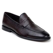 Belvedere Men's Shoes Slip On NOHR Italian luxury Deerskin Brown image 3