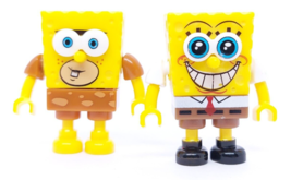 Mega Construx Bloks Spongebob Squarepants lot 2 Figures - $12.30