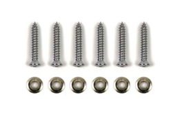 1978-1982 Corvette Screw Kit Speaker Grille Rear 18 Pieces - £14.71 GBP