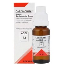 Pack of 2 - ADEL 43 Cardinorma Drop 20ml Homeopathic Free Shipping - £27.41 GBP