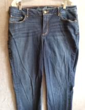 Eddie Bauer Women&#39;s Jeans Straight Leg Size 14 Medium Wash Truly Straight Leg - £13.52 GBP