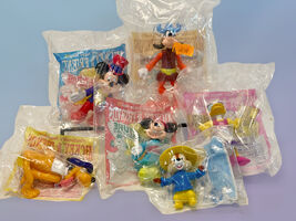 Disney Mickey &amp; Friends Epcot 7pc McDonald's 1993 Happy Meal Toys - $34.99