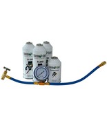 Enviro-Safe R-290 3 Cans with Gauge Set &amp; 1 can ProSeal XL4 #8007 - £51.25 GBP