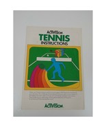 Atari 2600 Tennis Instructions Manual - $4.10 CAD