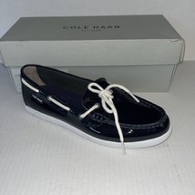 Cole Haan Nantucket Camp Moc Boat  Patent Leather Slip On Loafer Shoe Size 7 NIB - £39.51 GBP