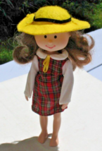 Vintage Eden Madeline &amp; Friends Poseable DANIELLE Doll w/Dress Hat/No Shoes - $19.99