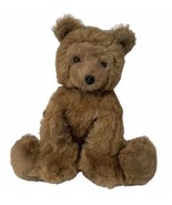 Dakin Pillow Pets Bear Plush 14&quot; Toy Realistic Tan Sitting 1976 Vtg - €34,60 EUR