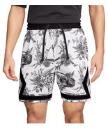Jordan Men&#39;s Dri-FIT Sport Diamond Print All Over Shorts White Size XL J... - $737.56 MXN
