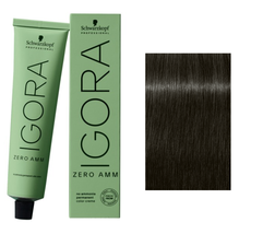 Schwarzkopf IGORA ZERO AMM Hair Color, 5-21 Light Brown Ash Cendré - $19.16