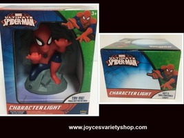 Spiderman Character Light Kid&#39;s Portable Light 3 Settings Battery Operated - £8.00 GBP