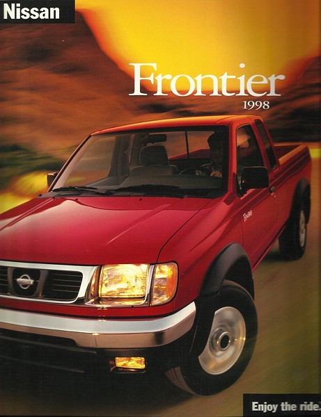 1998 Nissan FRONTIER sales brochure catalog US 98 XE SE - $6.00