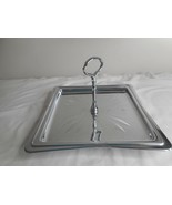 Vintage 1960s Metal Hellerware Tid Bit Tray Chromium USA MCM Mid Century... - $364.42 MXN
