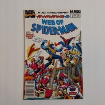 Web of Spider-Man Annual 5 FN- 1989 Marvel Comics Atlantis Attacks - $2.96